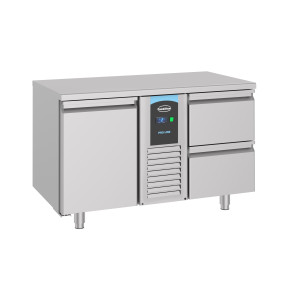 Mesa Refrigerada Positiva GN 1/1 com 1 Porta e 2 Gavetas - 281 L - CombiSteel