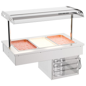 Drop-In Refrigerated Well - 3 GN 1/1 - CombiSteel