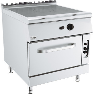 Fogão com Placa Coup de Feu com Forno a Gás - Base 900 - 11000 W - CombiSteel