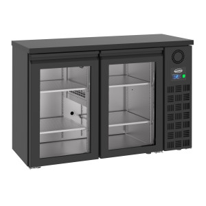 Refrigerated Back Bar with 2 Glass Doors - 320 L - CombiSteel