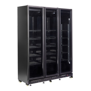 Vitrine Refrigerada Positiva com 3 Portas de Vidro Aquecidas - CombiSteel
