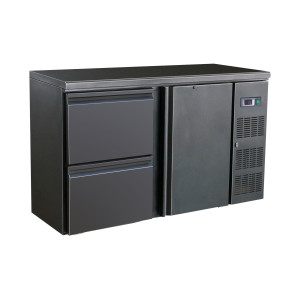 Refrigerador de Bar Traseiro com 1 Porta e 2 Gavetas - 350 L - CombiSteel