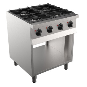 Fourneau Professionnel 700 - 4 Queimadores - CombiSteel