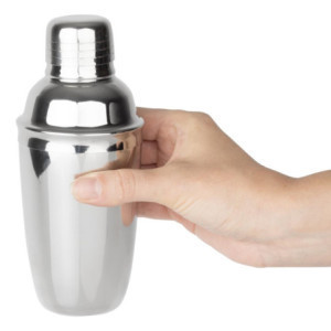 Mini Shaker para Coquetel em Aço Inoxidável - 300 ml - Olympia