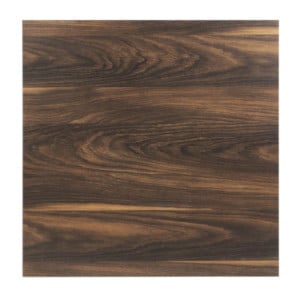 Square Table Dark Wood Effect - 70 x 70 cm - Bolero