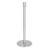 Poteau de Acolhimento Base Placa Inox Escovado - Lote de 2 - Bolero