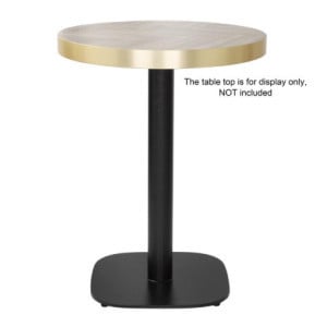 Pé de Mesa em Ferro Fundido Preto - 720 x 420 mm - Bolero