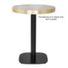 Pied de Table en Fonte Noir - 720 x 420 mm - Bolero