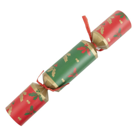 Cracker de Natal 30 cm - Lote de 25 - Fiesta