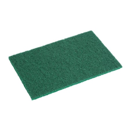 Tampon à Récurer Vert - 110 x 151 mm - Lot de 10 - Jantex