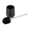 Brosse e Suporte WC Preto - Jantex