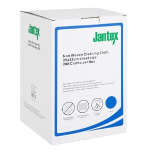 Pano de Limpeza Compostável Azul - 200 Folhas - Jantex