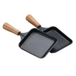 Rectangular Wooden Raclette Pan