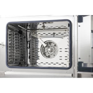 Forno Misto Compacto com Tela Sensível ao Toque 6 x GN 1/1 com Suporte e Kit de Instalação - Buffalo