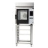 Four Mixte Compact with Touch Screen 6 x GN 1/1 with Stand, Installation Kit and Extraction Hood - Buffalo