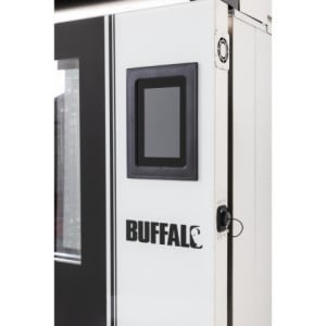 Forno Misto Compacto com Tela Sensível ao Toque 6 x GN 1/1 com Suporte, Kit de Instalação e Coifa de Extração - Buffalo