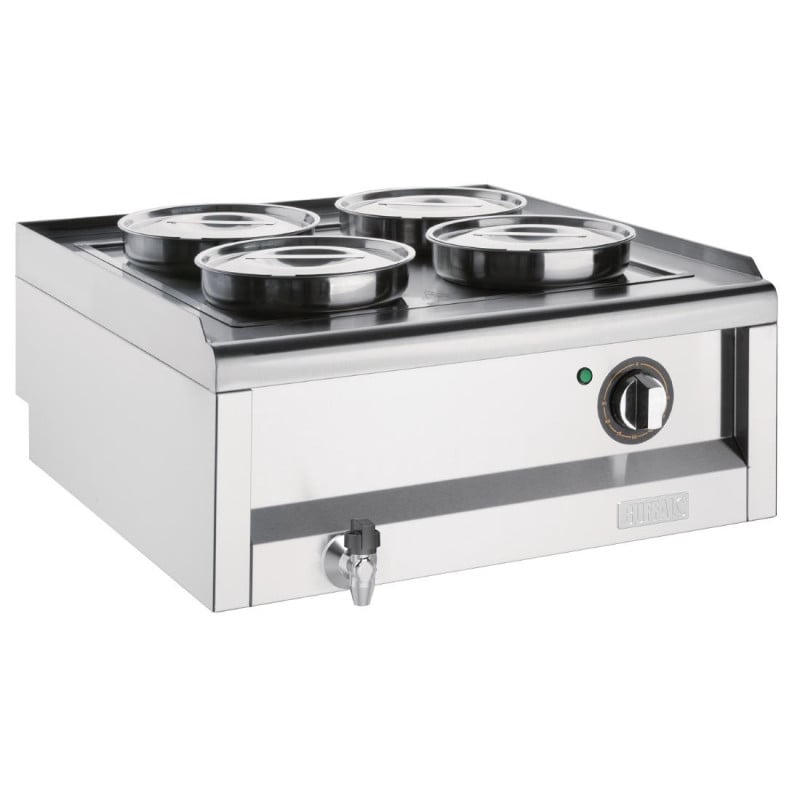 Bain-Marie 4 Pots Series 600 - Buffalo