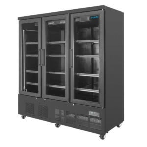 Vitrine Refrigerada com 3 Portas - 1156 L - Positiva Preta - Polar