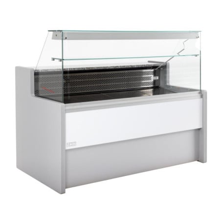 Balcão de Serviço Refrigerado Cinza Tibet - 1500 mm - Zoin