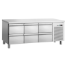 Mesa Refrigerada Positiva GN 1/1 - 6 Gavetas - Bartscher