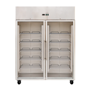 Armoire Refrigerada Positiva 1400 L 2 Portas de Vidro GN 2/1