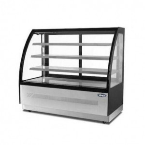 Vitrine Refrigerada Balcão Curvo 520 L - L 1500 mm