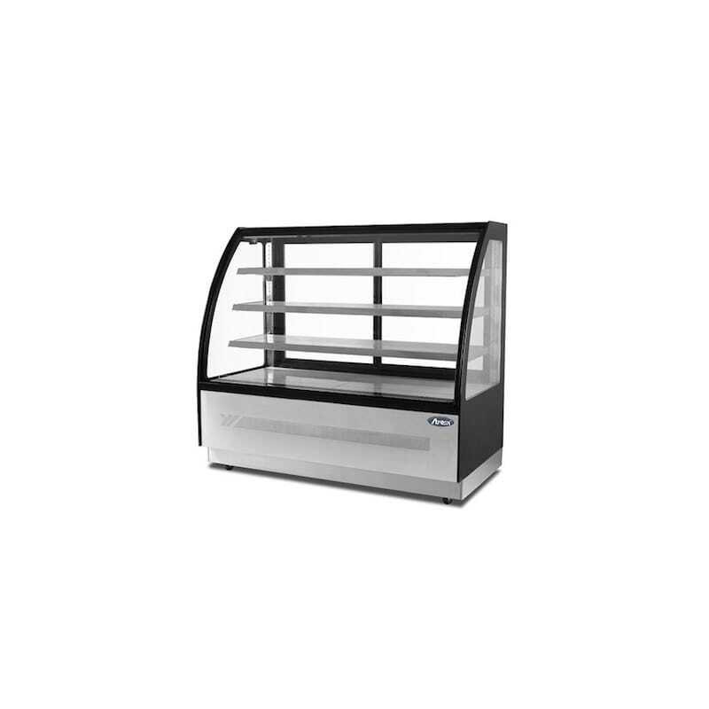 Vitrine Refrigerada Balcão Curvo 520 L - L 1500 mm