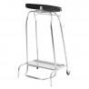 Stainless Steel Trash Bag Holder - 110L Dynasteel: professional hygiene and practicality