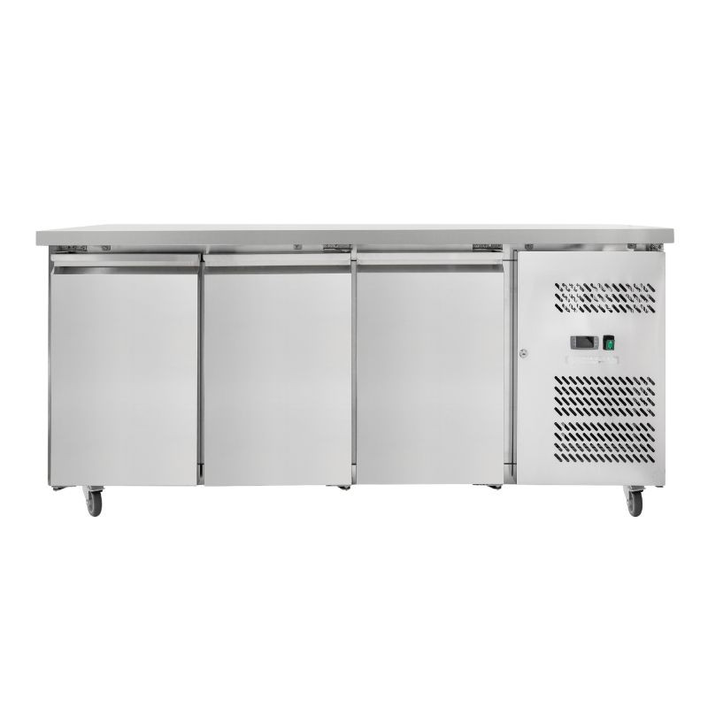 Mesa Refrigerada 3 Portas GN1/1 - Profundidade 700 - Dynasteel