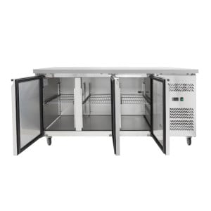 Mesa Refrigerada 3 Portas GN1/1 - Profundidade 700 - Dynasteel