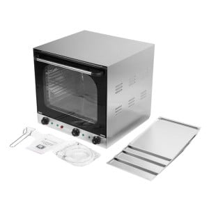 Forno Profissional de Convecção com Grill & Vapor Dynasteel - Prepare pratos aperfeiçoados.