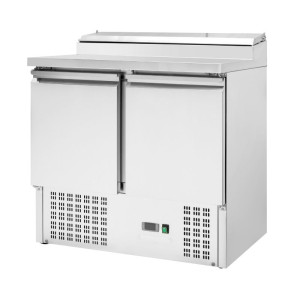 Saladette Refrigerada Star - 2 Portas Com Teto Abrível