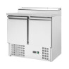 Star Refrigerated Saladette - 2 Doors with Openable Top