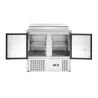 Star Refrigerated Saladette - 2 Doors with Openable Top