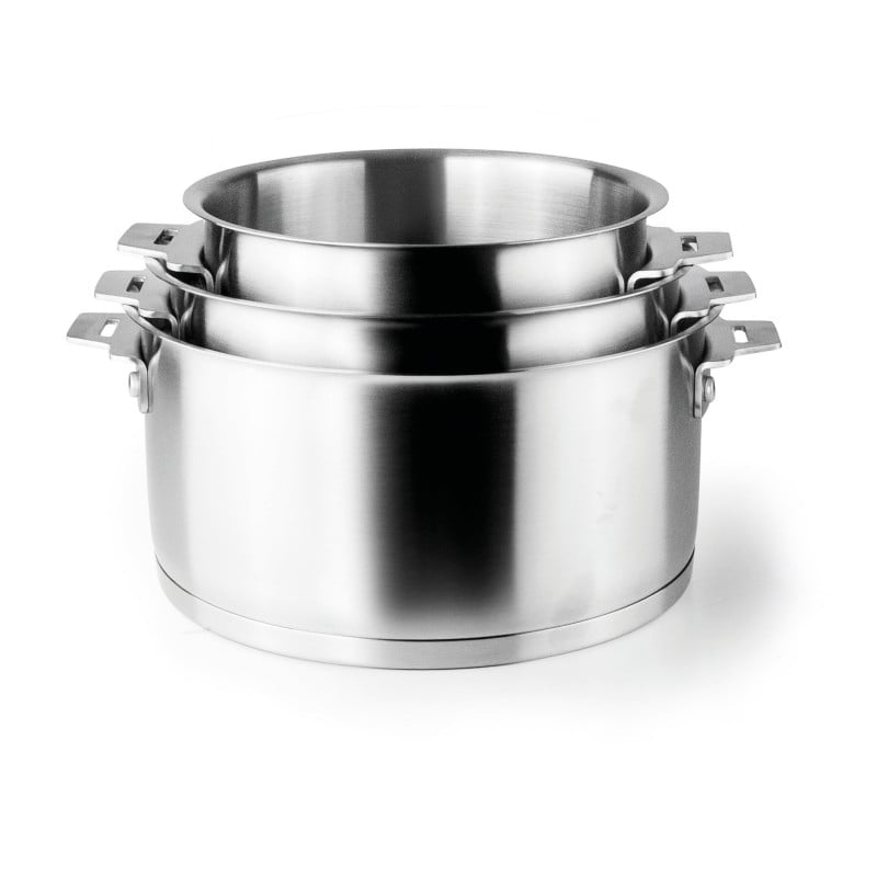 Conjunto de 3 Caçarolas com Cabo Combi - Lacor Conjunto de 3 Caçarolas com Cabo Combi - Lacor