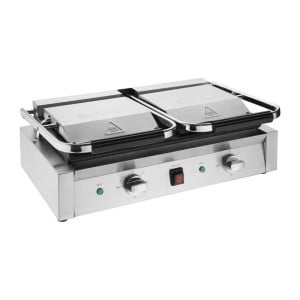 Grill de Contato Duplo Bistro Liso/Liso 230V - Buffalo