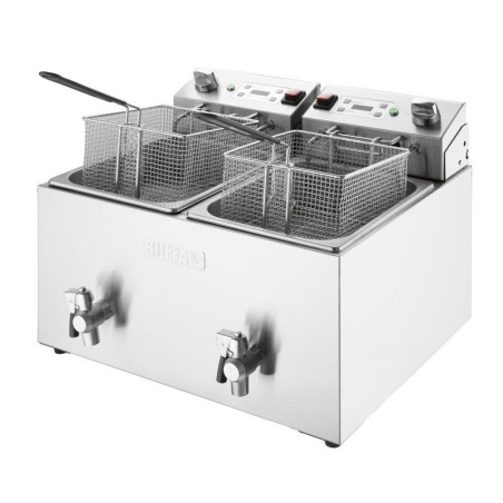 Fritadeira Elétrica Dupla com Timer - 2 X 8 L - Buffalo
