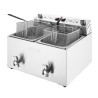 Fritadeira Elétrica Dupla com Timer - 2 X 8 L - Buffalo