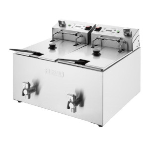 Fritadeira Elétrica Dupla com Timer - 2 X 8 L - Buffalo
