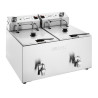 Fritadeira Elétrica Dupla com Timer - 2 X 8 L - Buffalo