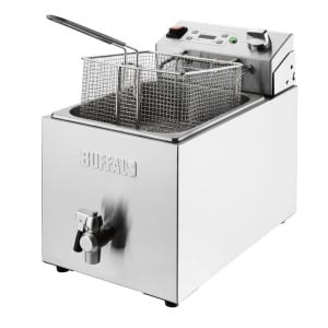 Fritadeira Elétrica Simples com Timer - 1 X 8L - Buffalo