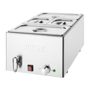 Bain-Marie com Torneira de Drenagem e Cubas GN