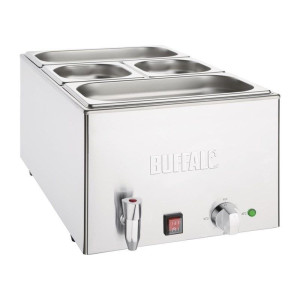 Bain-Marie com Torneira de Drenagem e Cubas GN