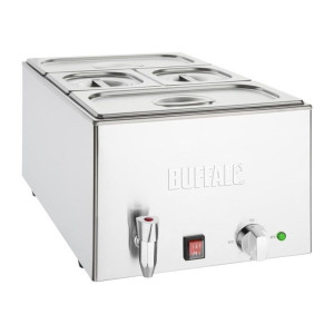 Bain-Marie com Torneira de Drenagem e Cubas GN