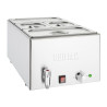 Bain-Marie com Torneira de Drenagem e Cubas GN