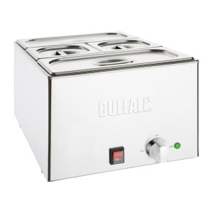 Bain-Marie Com Cubas - 2 x GN 1/3 e 2 x GN 1/6 - Buffalo