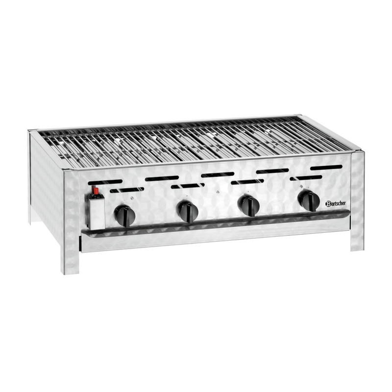 Grill de Mesa - Combinado a Gás - 4 Queimadores - Bartscher Grill de Mesa - Combinado a Gás - 4 Queimadores - Bartscher