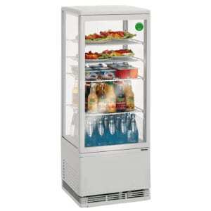 Mini professional refrigerated display case 98 liters