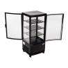 Vitrine Refrigerada Preta Com Portas Curvas 86 L - Polar