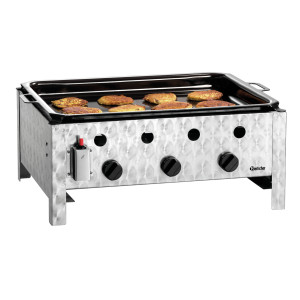 Table Grill - Gas Combined Smooth Plate - Bartscher